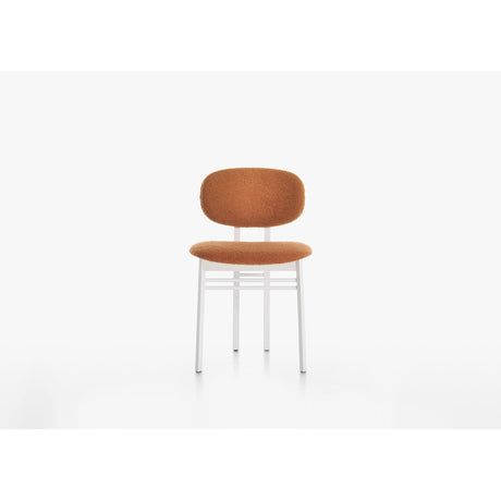 Sedia Med Acerbis in legno massello imbottita, design Giotto Stoppino e Lodovico Acerbis