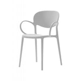 Sedia impilabile con braccioli Abby - Connubia
