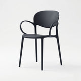 Sedia impilabile con braccioli Abby - Connubia