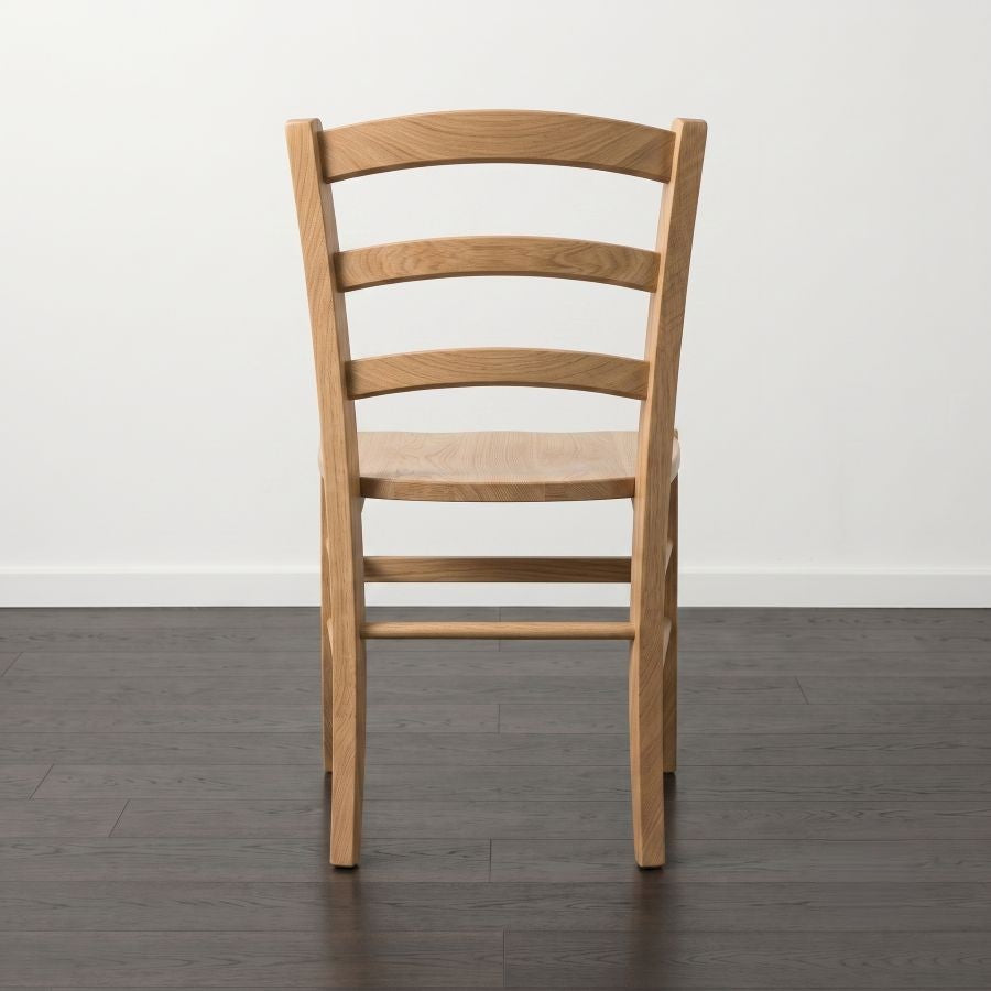 Sedia in Legno per Ristoranti Paesana – Faggio Naturale e Personalizzabile