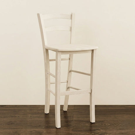Sgabello in legno per ristoranti Wood - Pozzoli
