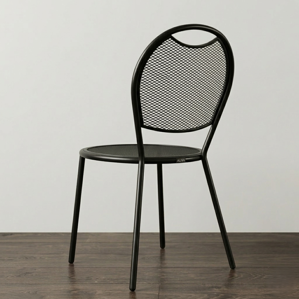 Sedia in metallo per esterno Steel - Pozzoli