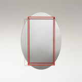 Surface + Border No. 2 Danese Milano, vassoio portafrutta di Ron Gilad