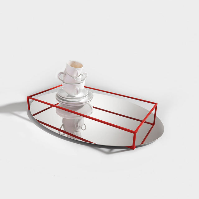 Surface + Border No. 2 Danese Milano, vassoio portafrutta di Ron Gilad