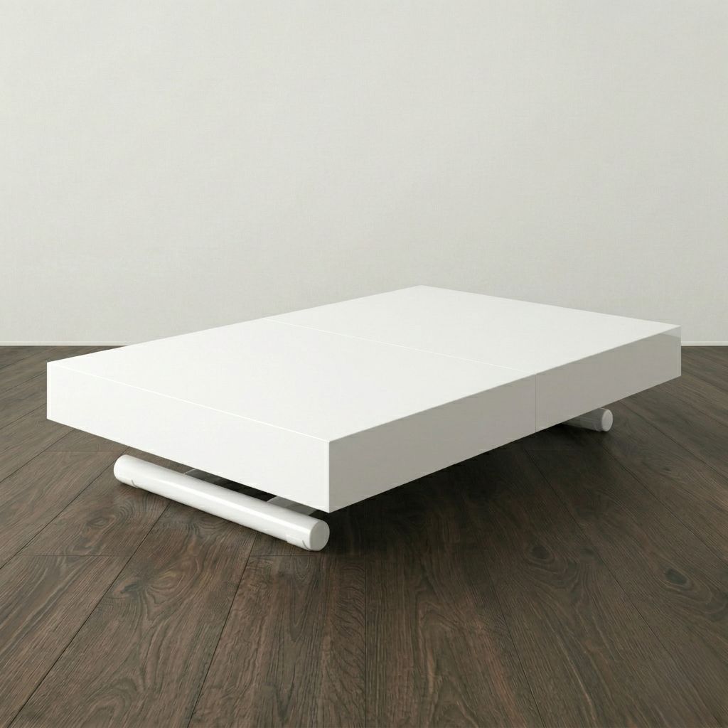 Tavolino trasformabile saliscendi Block - Pozzoli