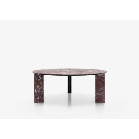 Tavolo Maxwell Acerbis interamente in marmo, design Massimo Castagna