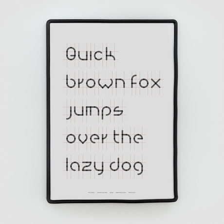 The Alphabet Danese Milano, stampa serigrafica di BIG - Bjarke Ingels Group