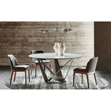 Tavolo Skorpio Keramik Round Cattelan Italia