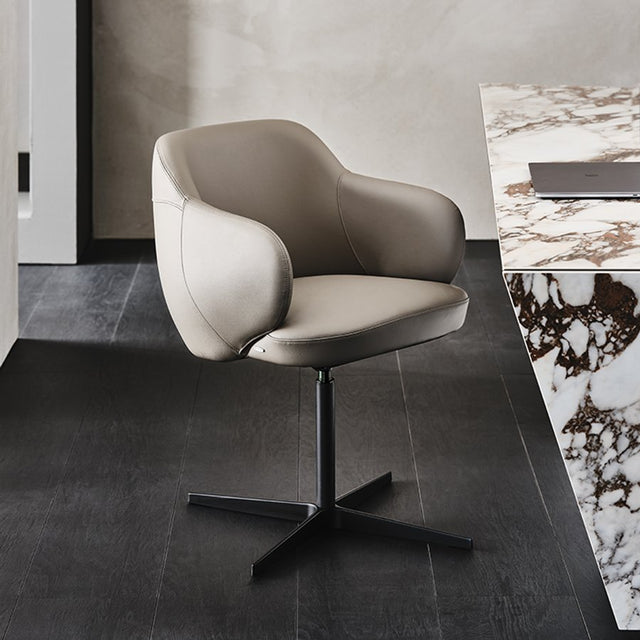 Sedia girevole Bombè X Cattelan Italia
