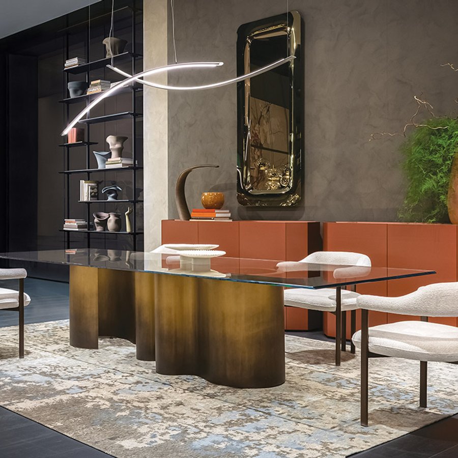 Tavolo Papel 3.5 Glass Cattelan Italia
