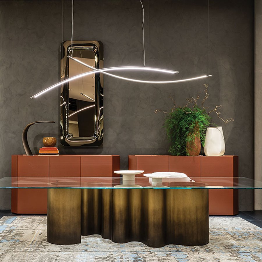 Tavolo Papel 3.5 Glass Cattelan Italia