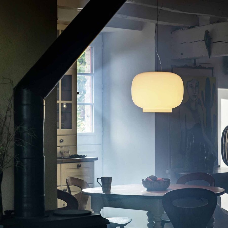 Lampada a sospensione Chouchin Bianco - Foscarini