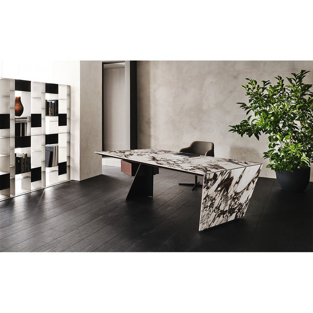Scrivania Nasdaq Keramik Cattelan Italia