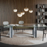 Tavolo Bilbao Glass Cattelan Italia
