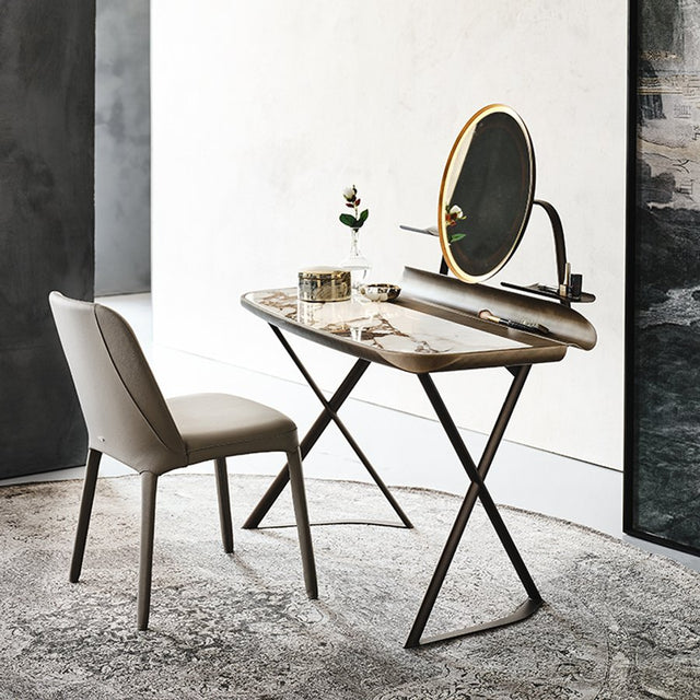 Consolle trucco Cocoon Trousse Keramik Cattelan Italia