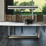 Tavolo Dragon Crystalart Cattelan Italia