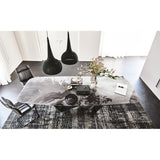 Tavolo Skorpio Crystalart Cattelan Italia