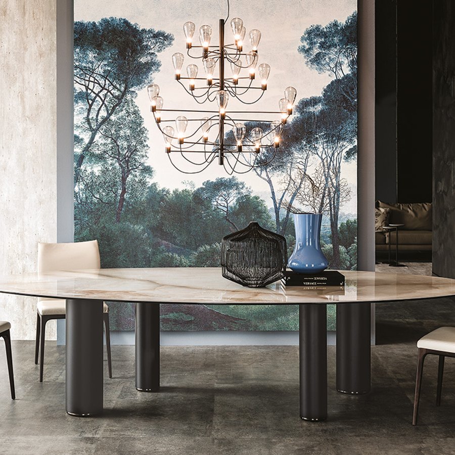Tavolo Roll Keramik Cattelan Italia