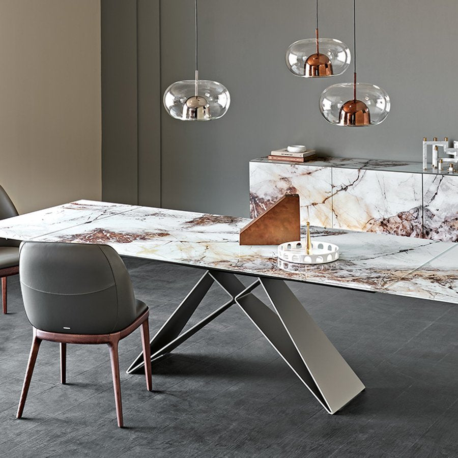 Tavolo Premier Crystalart Drive Cattelan Italia