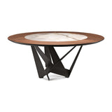 Tavolo Skorpio Ker-Wood Round Cattelan Italia