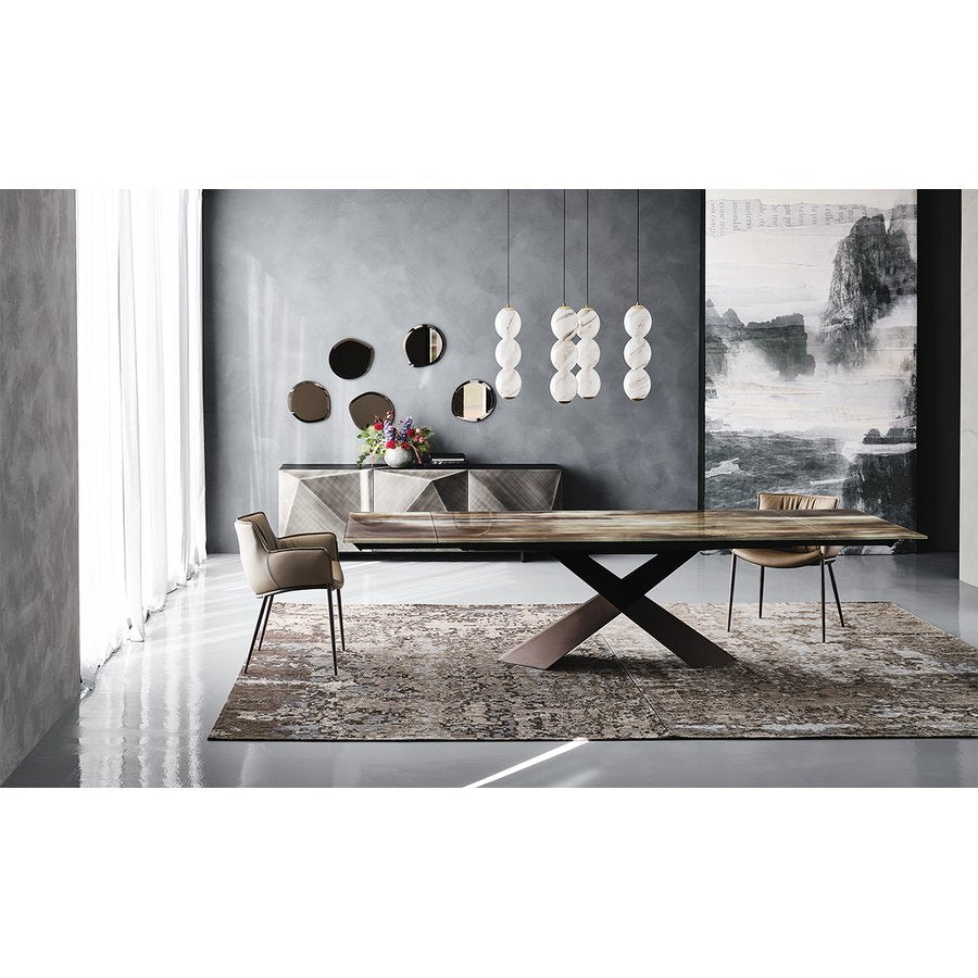 Tavolo Tyron Crystalart Drive Cattelan Italia