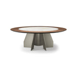 Tavolo Senator Ker-Wood Round Cattelan Italia