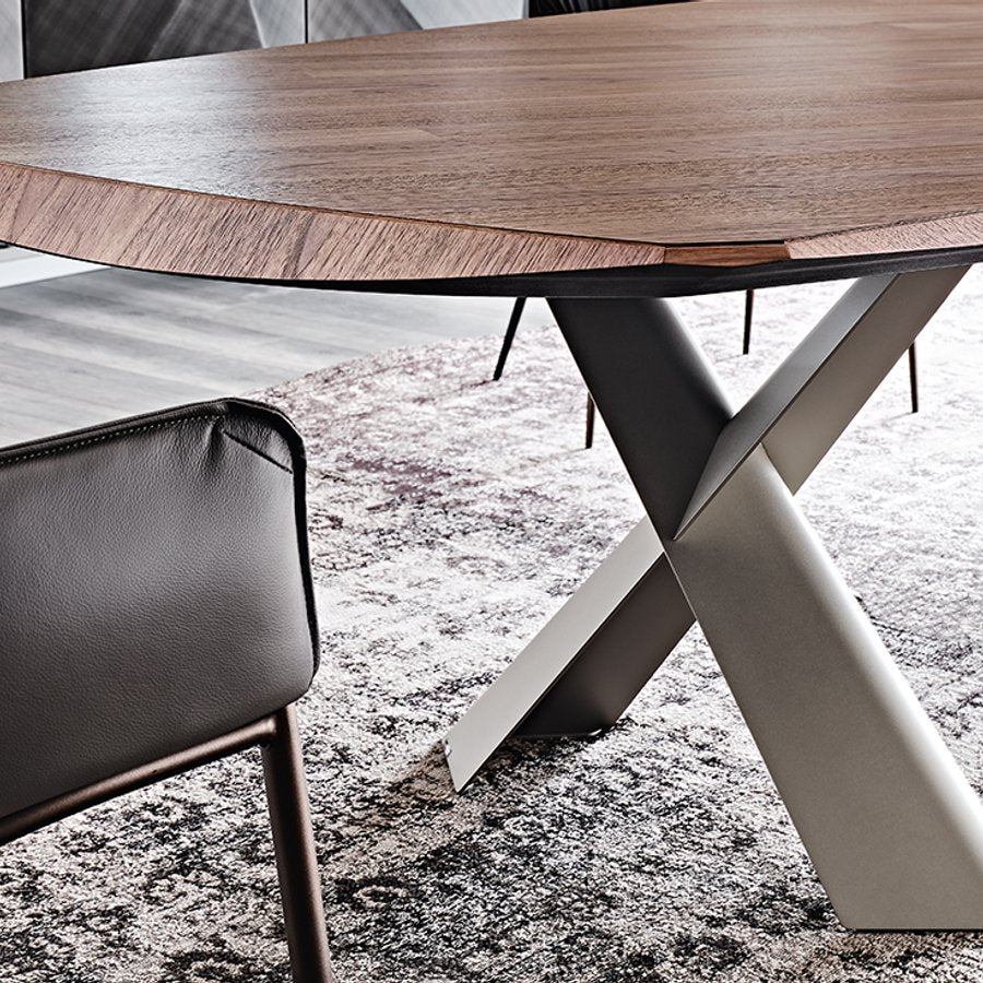 Tavolo Mad Max Wood Cattelan Italia