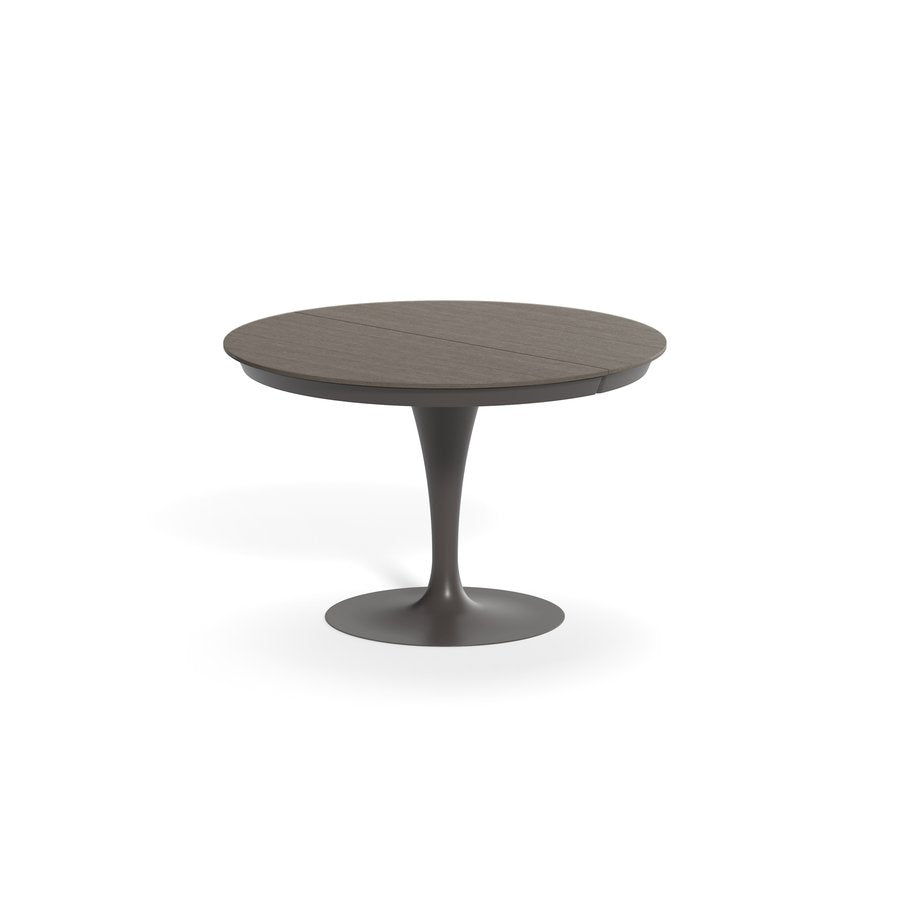 Tavolo Rotondo Allungabile Eclipse Legno Ozzio Italia
