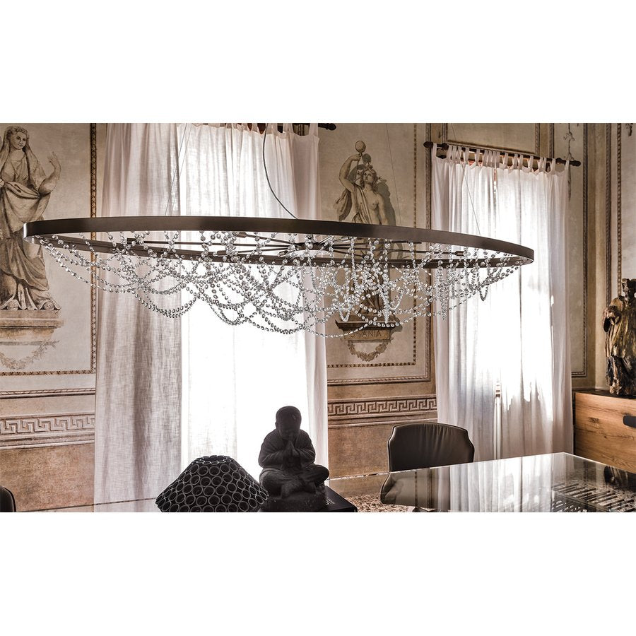 Lampada a sospensione Cristal Cattelan Italia