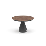 Tavolo Rotondo Allungabile Lycos Legno Ozzio Italia