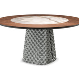 Tavolo Atrium Ker-Wood Round Cattelan Italia