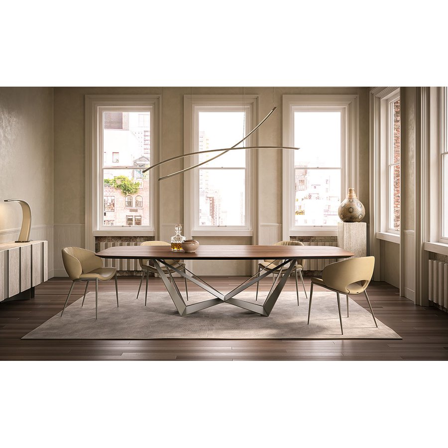 Tavolo Skorpio Wood Cattelan Italia