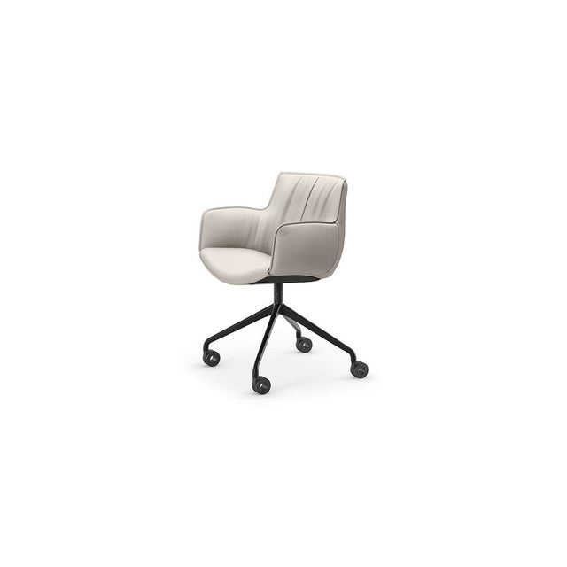 Sedia girevole Rhonda Wheels Cattelan Italia