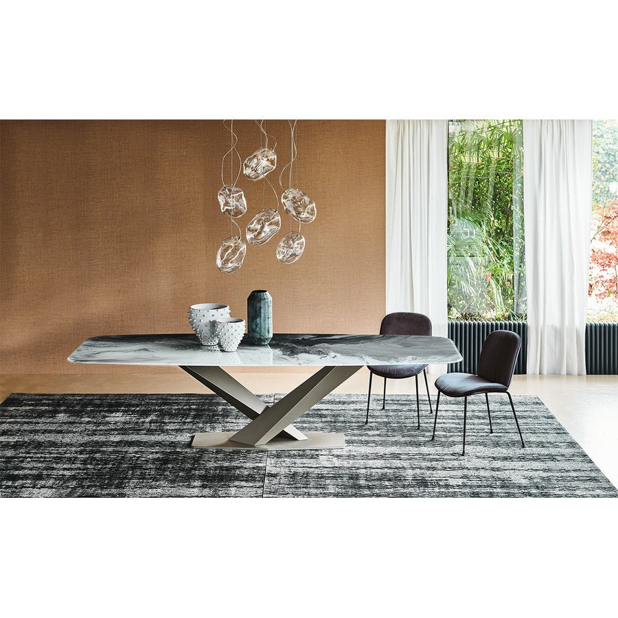 Tavolo Stratos Crystalart Cattelan Italia
