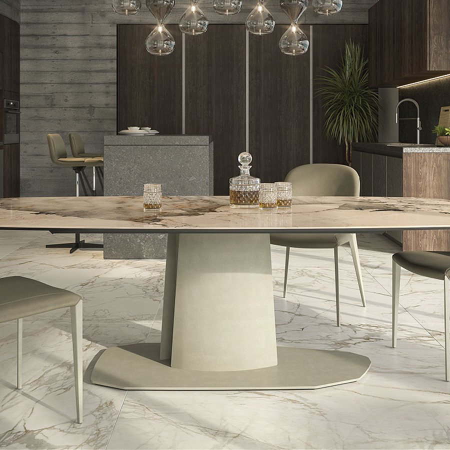 Tavolo Aviator Keramik Lift Cattelan Italia