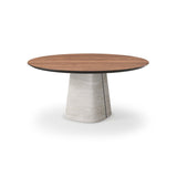 Tavolo Rado Wood Round Cattelan Italia