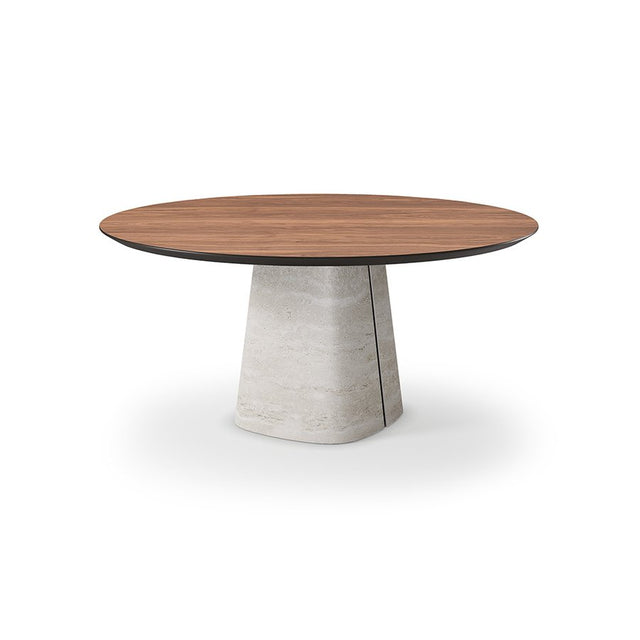 Tavolo Rado Wood Round Cattelan Italia