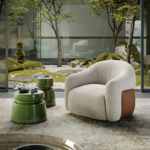 Poltrona girevole Baldwin Turn Cattelan Italia