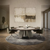 Tavolo Senator Ker-Wood Round Cattelan Italia