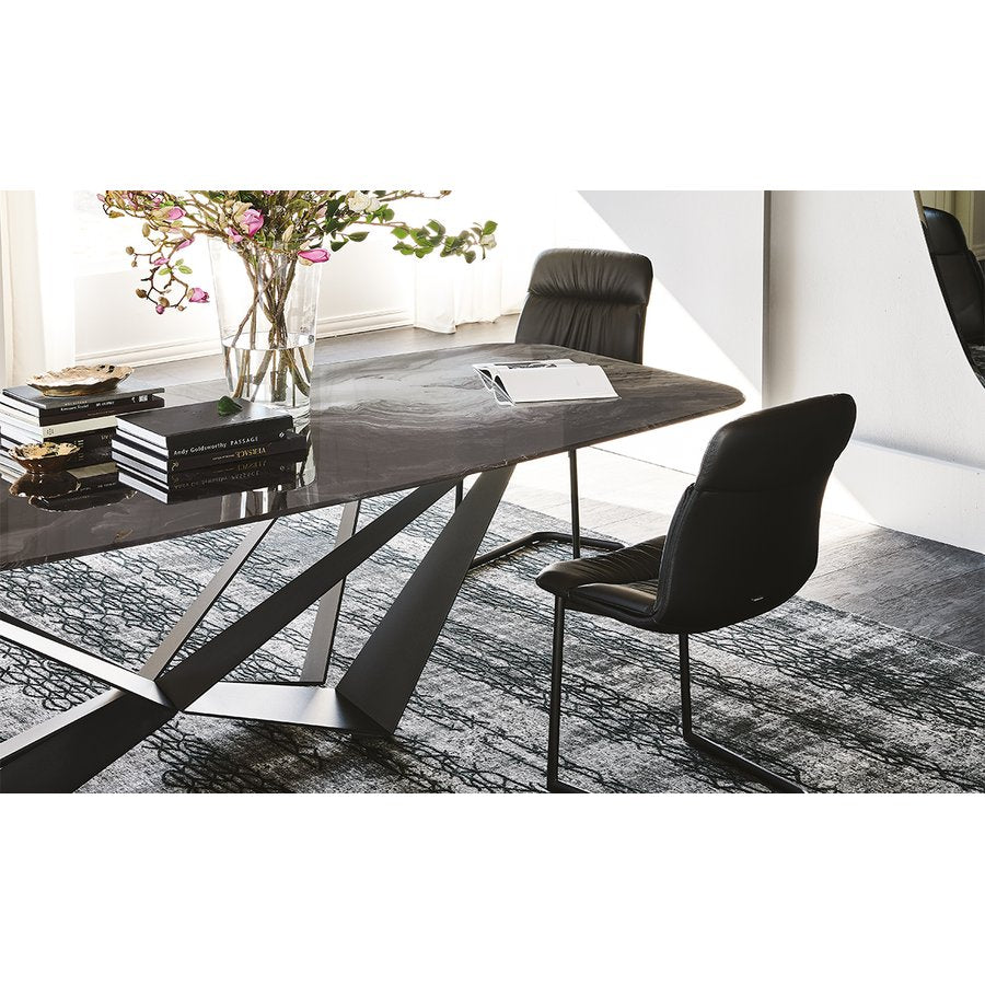 Tavolo Skorpio Crystalart Cattelan Italia
