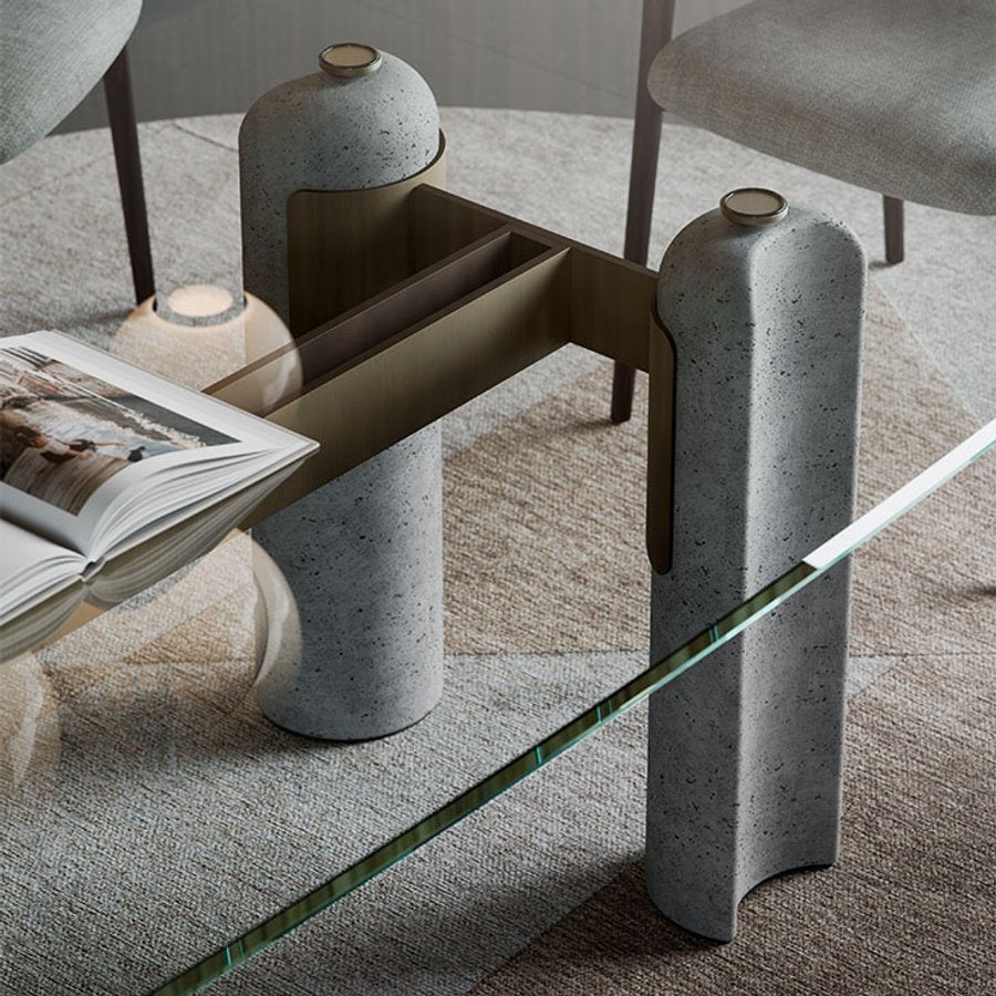 Tavolo Bilbao Glass Cattelan Italia