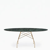 Tavolo Glossy Marmo Ovale - Kartell